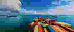 Cargo ship Gradient