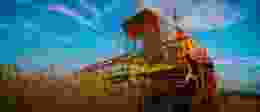 Combine Harvester Gradient 1