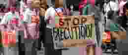 Death penalty protest edited