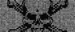 Digital skull and crossbones Edited