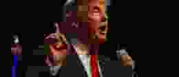 Donald Trump Microphone Gradient