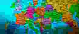 Europe Map Vibrant 2