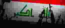 Iraqi Flag AK47s Gradient