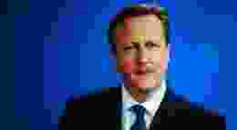 David Cameron Gradient Blue