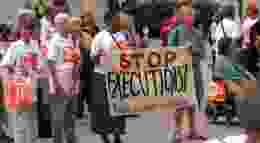 Death penalty protest edited