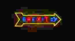 Neon Brexit Sign Gradient