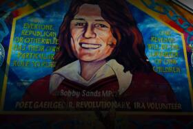 Bobby Sands Mural Gradient