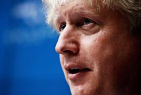 Boris Johnson face Edited
