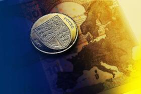 Brexit Euro Pound Blue Yellow