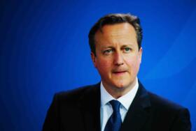 David Cameron Gradient Blue