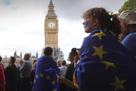 EU Flag Girl Edited