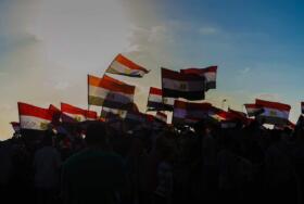 Egypt Revolution Gradient