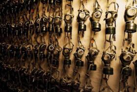 Gas Mask Wall Gradient
