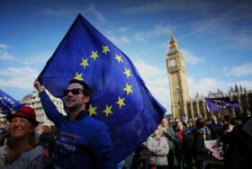 Parliament EU Flag Edited