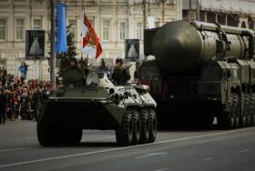Russian Military Parade Gradient