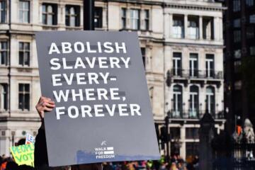 Anti slavery sign edited