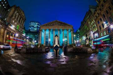 Bank of England Night Gradient