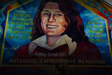 Bobby Sands Mural Gradient