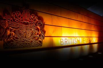 British Embassy Gradient