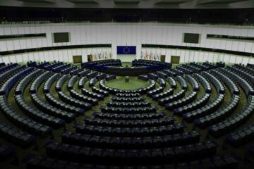 EU Parliament Chamber Gradient