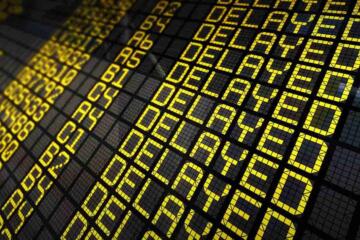 Flight departure board Edited