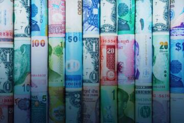Foreign Currencies Gradient