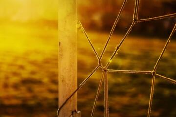 Goal Post Netting Gradient 1