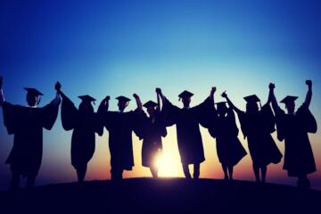Graduation Blue Gradient