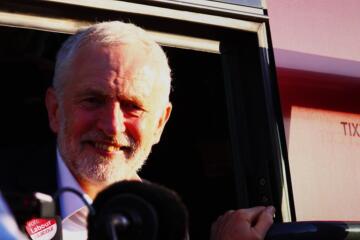 Jeremy Corbyn Sun Gradient