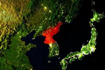 North Korea Map Edited