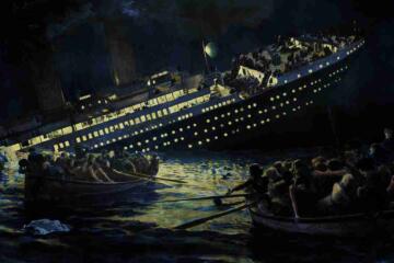 Titanic Sinking Gradient