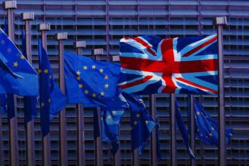 Union Jack EU Flags Gradient 1