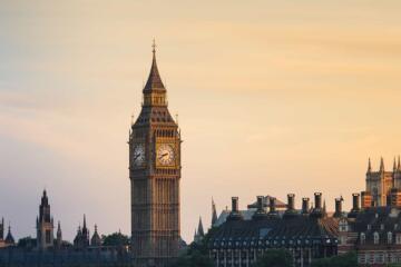 Westminster at sunset edited