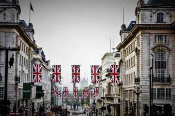 Britain flags
