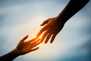 Hands Touching